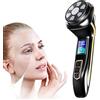 My's beauty Mini Macchina HIFU 4 in 1 Dispositivo di Bellezza per il Lifting della Pelle per le donne viso e Corpo Mento Collo Occhio, Massaggiatore Facciale Portatile a Impulsi RF ad Ultrasuoni EMS