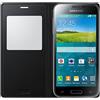 Samsung EF-CG800BBEGWW S-View Cover per Galaxy S5 Mini, Nero