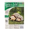 Glorex 0 4403 100 - Peluche da imbottire Riccio Jana e Jule, Alti Circa 32 cm, cuciti in Peluche di Alta qualità, Solo da riempire, con Certificato di Nascita