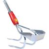 WOLF Garten Wolf-Garten 7SingleAAA004650 IE-M Coltivatore Sarchiatore, Rosso/Argento, Single5x26.Singlex39.5 cm