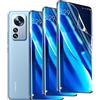 Stejnhge Pellicola in Idrogel Protettiva per Xiaomi 12 5G / Xiaomi 12X (6.28"), 【2 Pezzi】 Trasparente Morbido TPU Protezioni per Lo Schermo (Non Vetro Temperato)