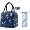 Binoster Borsa Termica porta Pranzo Tote isolata pranzo al sacco Thermal pranzo tasche per Resistente all'Acqua Termico A Prova di Perdita Picnic contenitore pranzo del pacchetto Sacchetto (Blu scuro)