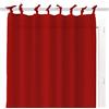 Soleil d'ocre, Panama Tenda trasparente in Cotone a laccetti 135x250 cm Panama Cotone rosso