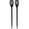 LUMI JARDIN 2 torce solari con effetto fiamma H70CM MINI MAITY SUN