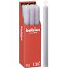 Bolsius - Candele rustiche - lavanda - 9 pezzi - 27 x 2,3 cm - Lunghezza durata 13 ore - Non profumate - Contiene cera vegetale naturale - Senza olio di palma