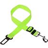 chin Cintura di Sicurezza Universale Auto 40-72 cm per Cane Cani - Multicolore (Verde Fluo)