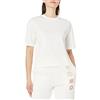 Amazon Essentials T-Shirt a Maniche Corte Squadrata e Comoda con Spalle scivolate in Cotone Biologico (Disponibile in Taglie Forti) Donna, Avorio, L