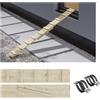 QLS Scala per gatti, scaletta per gatti, per balcone, scale, 2,4 m, con morsetti