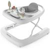 Ingenuity Step & Sprout 3-in-1 pieghevole girello con giocattoli rimovibili per bambini dai 6 mesi in su, First Forest