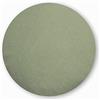 Haus und Deko Federa per cuscino decorativo rotondo, struttura effetto lino (colore verde chiaro, 60 cm, rotonda), disponibile in tanti altri colori e dimensioni
