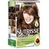 Garnier Nutrisse - Colorazione permanente per capelli con olio di frutta nutriente, durata 8 settimane, tinta ultra crema, 053 velluto marrone