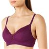 Triumph Fit Smart P01 Ex Reggiseno Sfoderato, Opaque, Deep Cobalt, 02 Donna