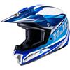 HJC Casco Bambino CL-XY II DRIFT Blu Bianco HJC S