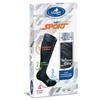 DESA PHARMA Srl SAUBER CALZA SPORT UNISEX ARANCIO FLUO DETTAGLI BIANCHI S