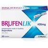 Mylan BrufenLik 400mg Ibuprofene Trattamento del Dolore e Febbre, 20 Bustine