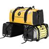 ROCKBROS Borse Moto Impermeabili Set 2 Borsa Posteriore Sedile 55L e Borse Posteriori Laterali 31L*2 per Motociclista Grande Capacità