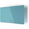 Faber GLAM FIT ZERO DRIP DB 80 Cappa aspirante a parete 80 cm Classe A Blu