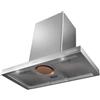 Faber LUFT X A90 Cappa Aspirante a parete 90 cm A Argento