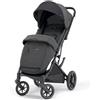 Inglesina Passeggino Leggero Maior con Schienale Reclinabile, Coprigambe e Parapioggia - portata max 22kg - Magnet Grey