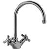 Paffoni Miscelatore per lavello Paffoni Iris canna orientabile cromato IRV180CR
