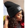 Myrtle Beach Migliori berretti invernali personalizzabili Myrtle Beach Classic Knitted Beanie With Patch personalizzate o neutre