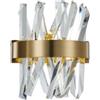 Illuminati Lighting APPLIQUE LED AKASHA MB18162246-1ALAB 4000K OTTONE