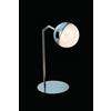 Illuminati Lighting ATOMO, Lampada da tavolo, Cristallo Granulato, Cromo, LED 4,8W, 3000K 240LM h.30,5cm
