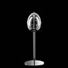 Illuminati Lighting Lampada da tavolo GOLDEN EGG, Cromo, LED 4.8W, 3000K, 280 lumen , dia.13xh33cm