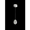 Illuminati Lighting SOSPENSIONE LED SINGOLA GOLDEN EGG MD13003023-1ACHR CROMO