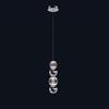 Illuminati Lighting PENDENTE SINGOLO 4 SFERE BRILLANTE MD21001002-1CCHR CROMO