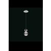 Illuminati Lighting PENDENTE SINGOLO BRILLANTE MD21001002-1ACHR CROMO