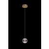 Illuminati Lighting PENDENTE UNA SFERA DIAMANTE MD20001012-1AGOL ORO