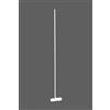 Illuminati Lighting TUBULAR Tubolare da pavimento bianco, Led 17,30W, 1376LM, 3000K, L18x18xH140cm, non dimmerabile