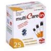 Biochemical System Intern. TEST TRIGLICERIDI MULTICARE IN STRISCE CON ASPRIAZIONE CAPILLARE 25 PEZZI