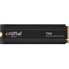 Crucial T700 SSD 4TB PCIe Gen5 NVMe M.2 SSD Interno Gaming con Dissipatore Premium, Fino a 12.400MB/s, Microsoft DirectStorage, Retrocompatibilità PCIe 4.0 - CT4000T700SSD5