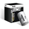 kwb Ø 35 mm Sega per foro HSS-BI Metal 598035 (Denti Dentatura Vario, 8% Cobalto, alta precisione concentrica)