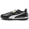 PUMA Unisex Adults' Sport Shoes KING TOP TT Soccer Shoes, PUMA BLACK-PUMA WHITE, 46