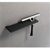 Novellini Frame MENSOLA CON PORTA-TERGIVETRO - Colore: Bianco Opaco - Misura : cm 45 - Tergivetro : Senza tergivetro
