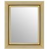 Kartell Francois Ghost Specchio da Parete, PMMA, Oro, 65 x 79 cm
