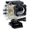 KPILP Action Camera 1080p, subacquea impermeabile, ultra HD 12MP impermeabile per Vlog Cam subacquea, Oro, 1 pezzo