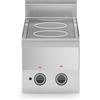 Ristosubito Cucina elettrica a infrarossi 2 zone di cottura MDLR Modello F6030PVET