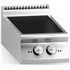 Ristosubito Cucina elettrica in vetroceramica MDLR 2 zone di cottura Modello CL7040PVET