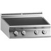 Ristosubito Cucina elettrica in vetroceramica MDLR 4 zone di cottura Modello CL7080PVET Dim. cm L.80 P.73 H.28
