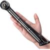 CXWXC Pompa per bicicletta 120 PSI ad alta pressione per bicicletta con manometro, pompe per telaio per valvole Presta e Schrader (Nero)