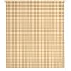 Estoralis | CUCINA | Tenda a rullo moderna | Stampa digitale traslucida | Vichy-2 Arancia | 130 x 180 cm (larghezza/altezza) dimensione del tessuto 127 x 175 cm. | Tende per finestre e porte