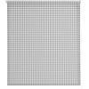 Estoralis | CUCINA | Tenda a rullo moderna | Stampa digitale traslucida | Vichy-2 Grigio | 130 x 180 cm (larghezza/altezza) dimensione del tessuto 127 x 175 cm. | Tende per finestre e porte