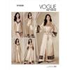 Vogue Patterns V1834B5 - Cartamodello per biancheria da notte da donna, taglia B5 (8-10-12-14-16), carta