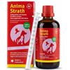 Anima-Strath Liquido con Timo - Bronchiale Sciroppo per la Tosse per Cani e Gatti per il Benessere delle Vie Respiratorie | Cura del Sistema Immunitario con 61 Nutrienti, Vitamine, Minerali