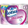 Lotus - 2 Confezioni di 6 rotoli di Carta Igienica, Colori Assortiti