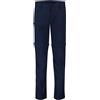 Loeffler Zip-off Comfort Stretch Light Pants Blu 34 / Regular Donna